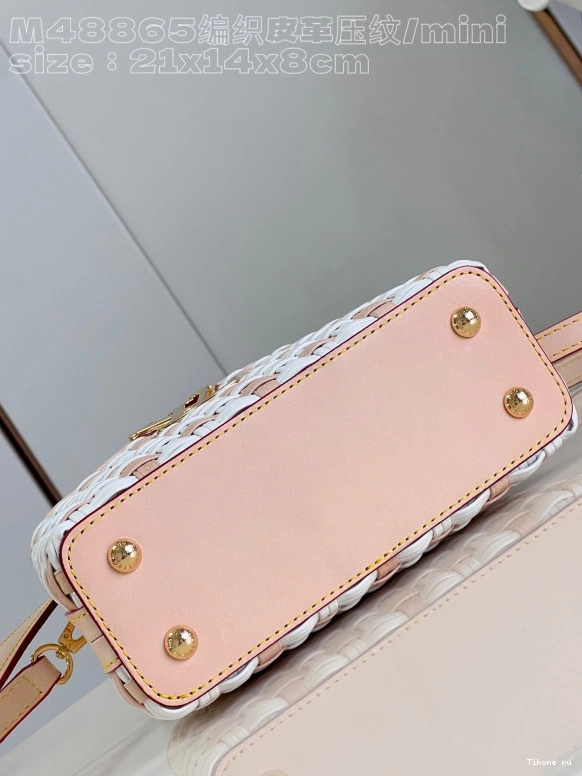 Affordable CAPUCINES VUITTON MINI-21*14*8CM LOUIS 0710